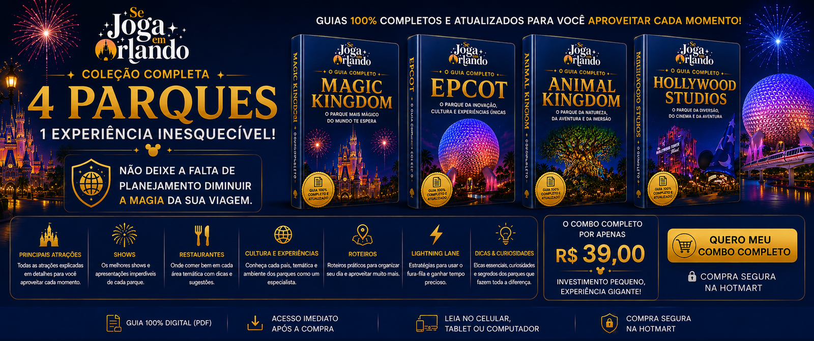 Coleção completa dos 4 e-books
